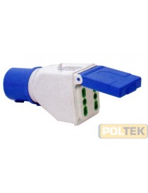 ADATTATORE INDUSTRIALE FME DA SPINA BLU A 2 PRESE