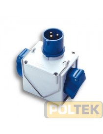 ADATTATORE INDUSTRIALE FME 220V 2P+T 16A IP44