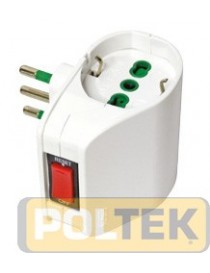 ADATTATORE FME 10A CON INTERR. SOVRACCARICO