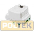 ADATTATORE FME MULTIPLO 2P+T 10A + USB