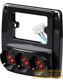 ADATTATORE ROSI SMART NERO