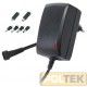 Alimentatore Switching Stabilizzato da 3 a 12 Volt 2200 mA con 6 Plug intercambiabili. Ideale per telecamere e decoder.