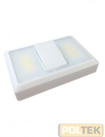 CENTURY PLAFONIERA LED MINI A BATTERIA ITALO 3W 200lm