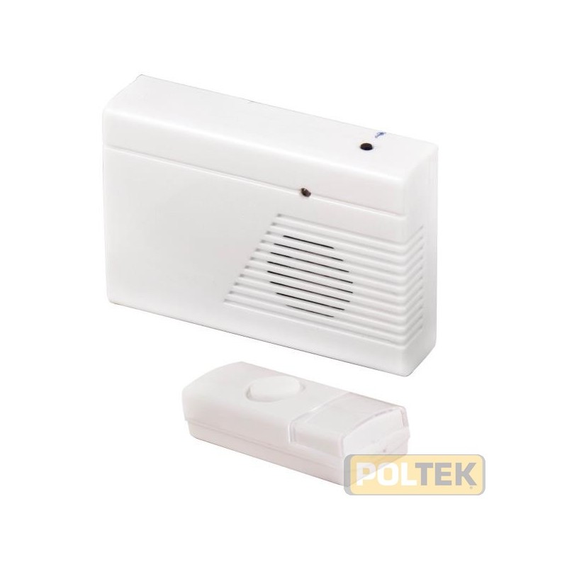 CAMPANELLO BIANCO WIRELESS 100mt