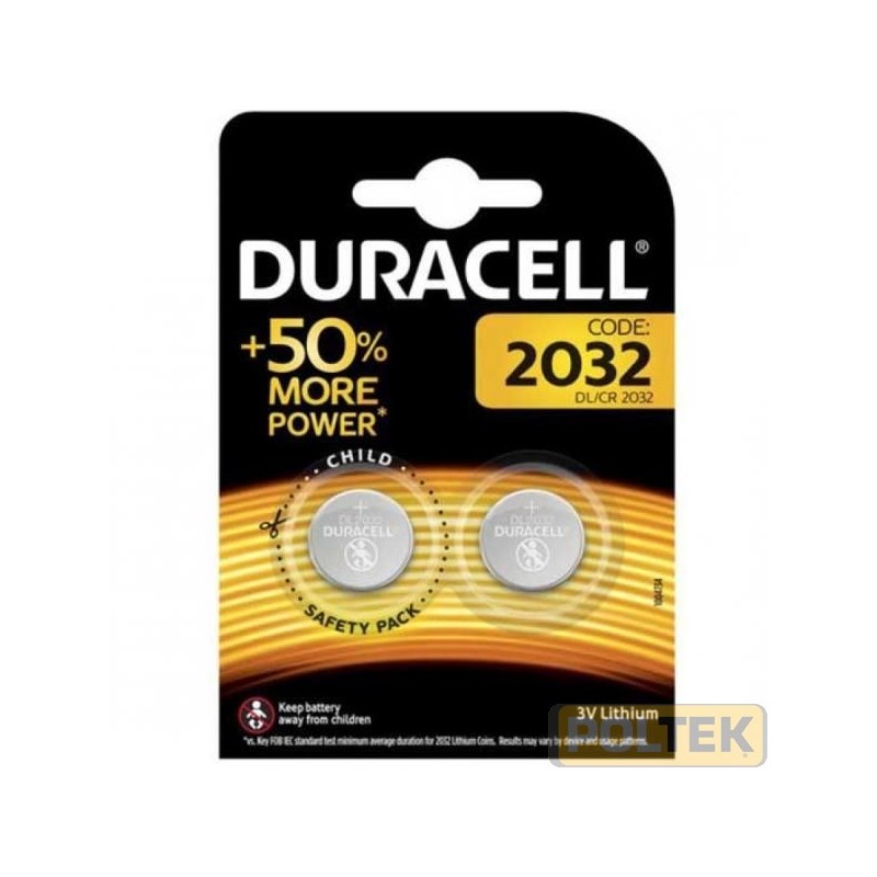 blister da 2 batterie