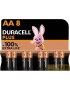 DURACELL BATTERIA PLUS BLISTER pz.8 STILO AA 1,5V