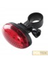 FANALINO BICI POSTERIORE LED ROSSO