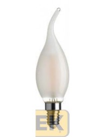 LAMPADA SHOT LED STICK FIAMMA SATIN. E14 4W 470lm 2700K