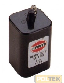 Pila per lampeggiatore da 6 V 7-9 Ah