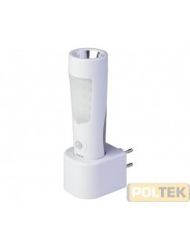 LAMPADA EMERGENZA INDUZ. LED 14+6 E LUCE NOTTURNA
