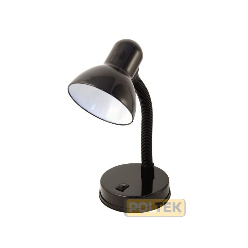 VELAMP LAMPADA DA TAVOLO CHARLESTON E27 NERA