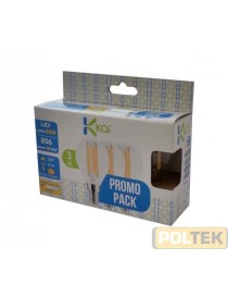 LAMPADA LED 3PACK SFERA 6,5 W E14 806lm 2700°K