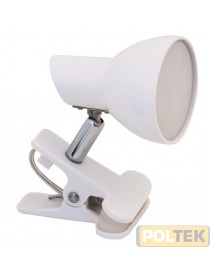 VELAMP LAMPADA DA TAVOLO LED CON CLIP BIANCA