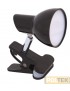 VELAMP LAMPADA DA TAVOLO LED CON CLIP NERA