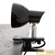 VELAMP LAMPADA DA TAVOLO LED CON CLIP NERA