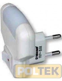 LUCE SPIA BLU A LED 0,2W CON INTERRUTTORE