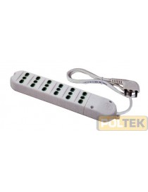 MULTIPRESA FME 6 2P+T 16A mt 1,5