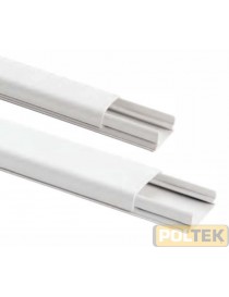 MINICANALE BIANCO ARROTONDATO ml 2 32x13