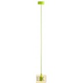 PENDANT MODERNO IN SILICONE E27 LIME
