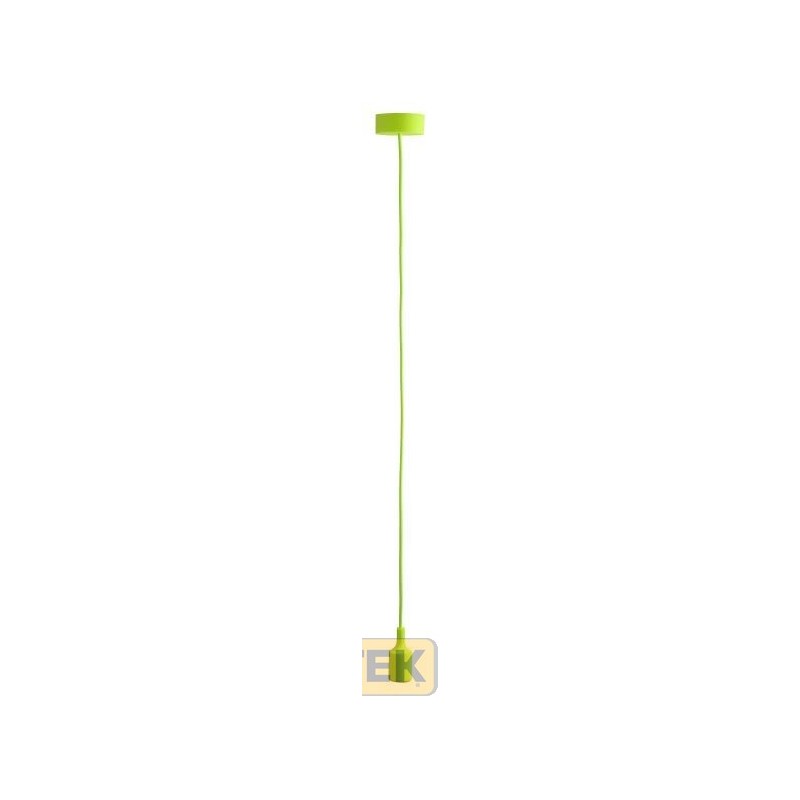 PENDANT MODERNO IN SILICONE E27 LIME