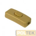 INTERRUTTORE ROMPIFILO UNIPOLARE A CURSORE ORO