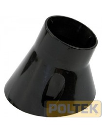 PUNTO LUCE INCLINATO E27 NERO