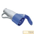 PRESA FME INDUS. 2P+T 230V 16A-6h IP44