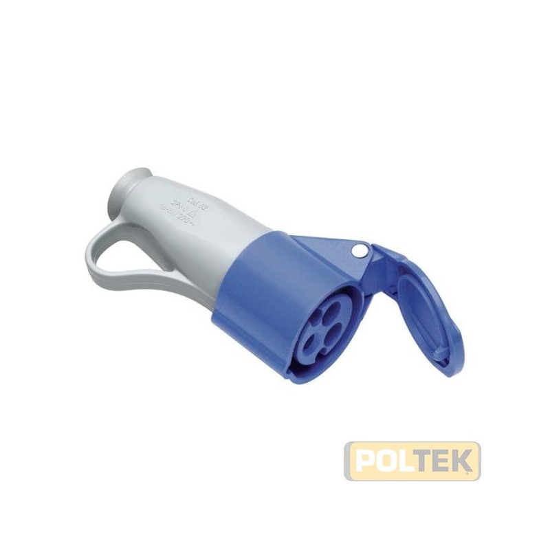 PRESA FME INDUS. 2P+T 230V 16A-6h IP44