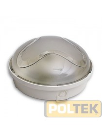 PLAFONIERA TONDA FME d. 215 BIANCA IP65 60W E27