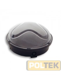 PLAFONIERA TONDA FME d. 215 NERA IP65 60W E27