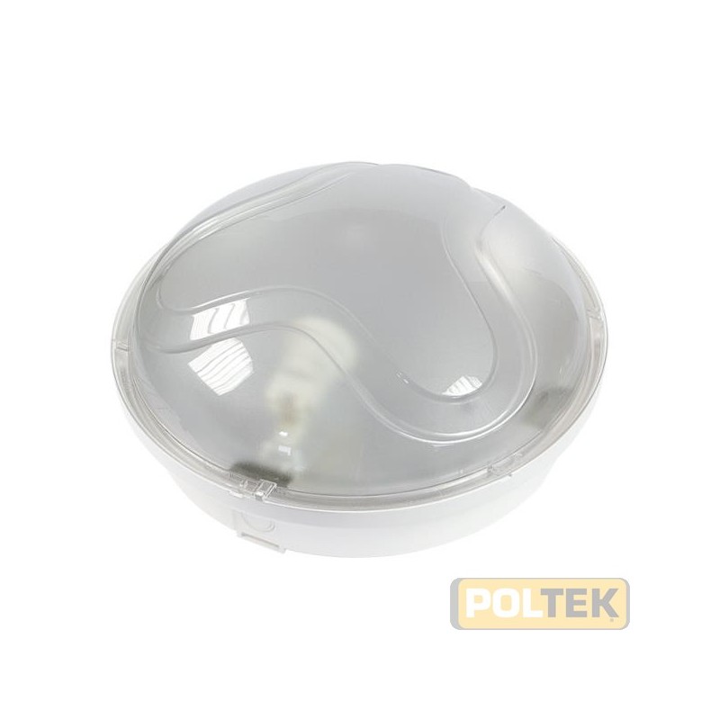 PLAFONIERA TONDA FME d. 280 BIANCA IP65 100W E27