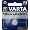 VARTA BATTERIA BUTTON OSS. ARGENTO V386 V12GS 1,55V