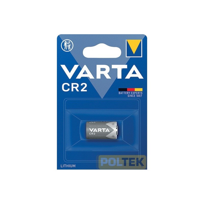 VARTA BATTERIA PHOTO LITIO CR2 750mAh 3V