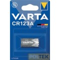 VARTA BATTERIA PHOTO LITIO CR123A 1300mAh 3V