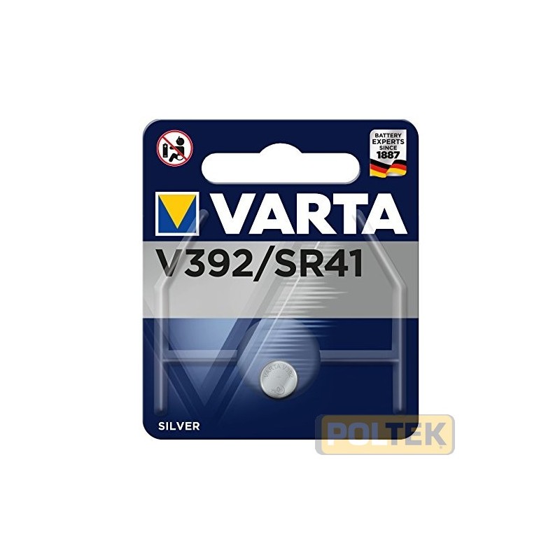 VARTA BATTERIA BUTTON OSS. ARGENTO V392 SR41