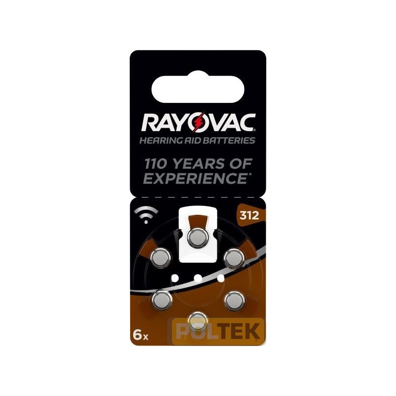 VARTA BATTERIA ACUSTICA 312