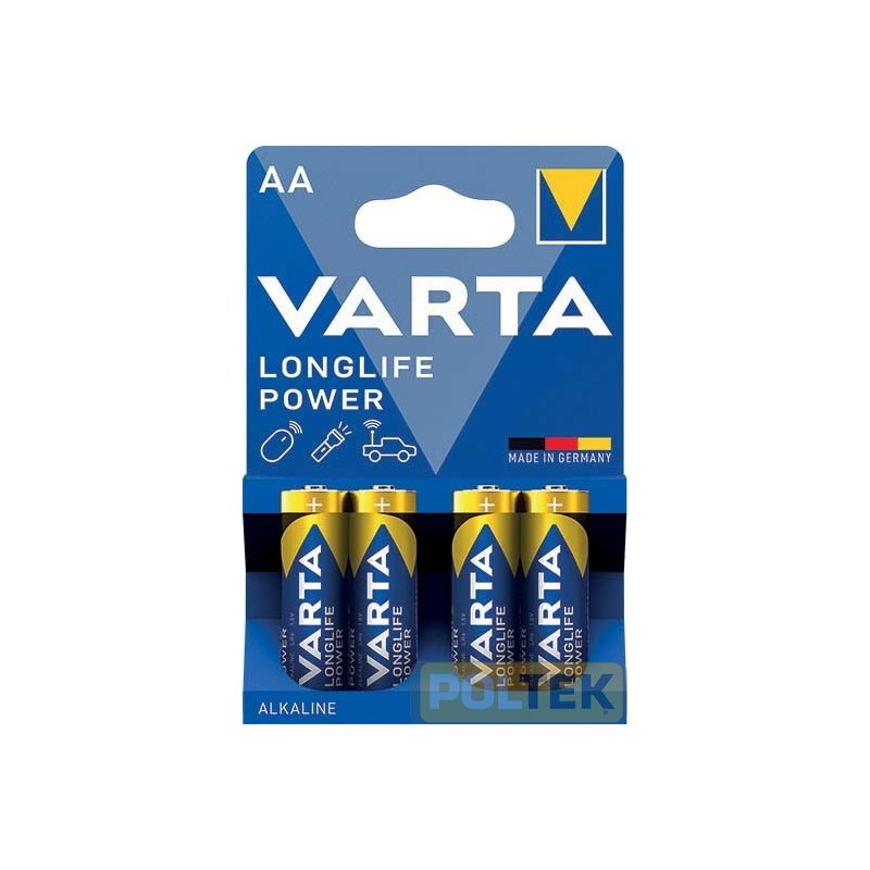VARTA BATTERIA LONGLIFE POWER STILO AA