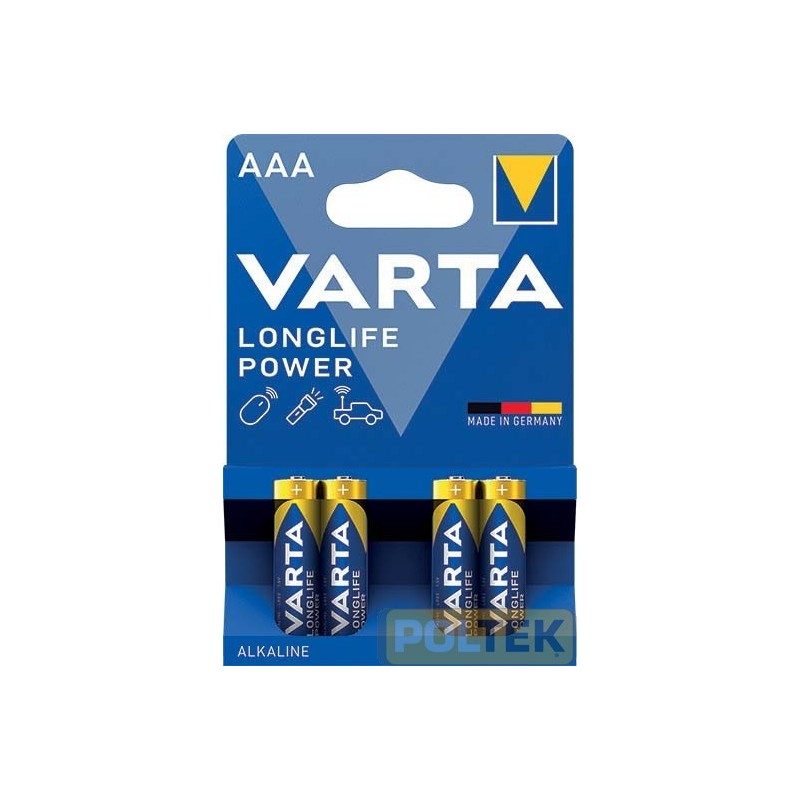 VARTA BATTERIA LONGLIFE POWER MINISTILO AAA