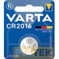 VARTA BATTERIA BUTTON LITHIUM CR2016 3V