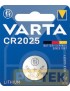 VARTA BATTERIA BUTTON LITHIUM CR2025 3V