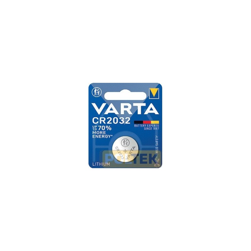 VARTA BATTERIA BUTTON LITHIUM CR2032 3V