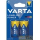 VARTA BATTERIA LONGLIFE POWER 1/2 TORCIA C
