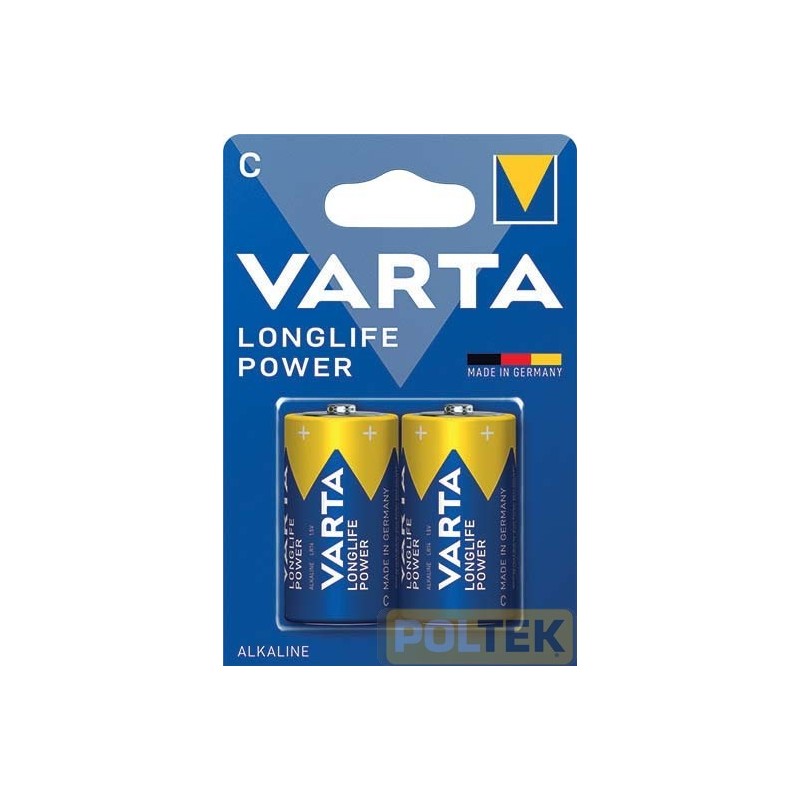 VARTA BATTERIA LONGLIFE POWER 1/2 TORCIA C
