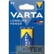 VARTA BATTERIA LONGLIFE POWER 9V