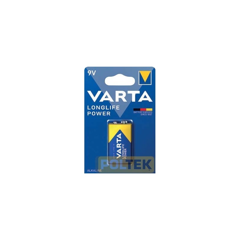 VARTA BATTERIA LONGLIFE POWER 9V