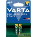 VARTA BATTERIA RICARICABILE MINISTILO AAA 800mAh (bl. pz.2)