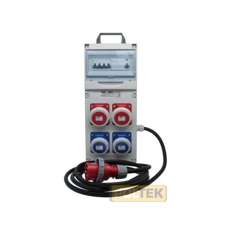 QUADRO CANTIERE ROSI mm470x210x105 IP65 IP44 5x2,5mmq