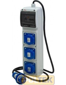 Costruito in riferimento alla norma EN 60439-4 appartenente alla serie ASC (apparecchiatura costruita in serie per cantiere) Com