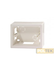 SCATOLA DA PARETE 3 POSTI BIANCO IP40 mm 120x83x45