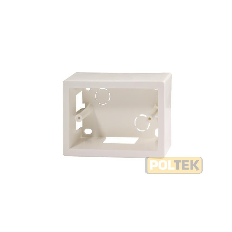SCATOLA DA PARETE 3 POSTI BIANCO IP40 mm 120x83x45